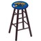 Holland Bar Stool Co Maple Bar Stool, Dark Cherry Finish, Kentucky "Wildcat" Seat RC30MSDC - alternate 1